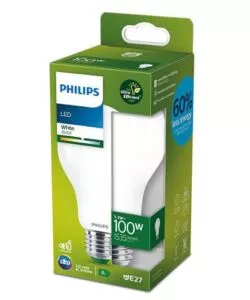 Lampadina led a goccia philips 7,3w 3000k, e27